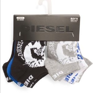 Diesel boys socks 6 pairs per pack NWT